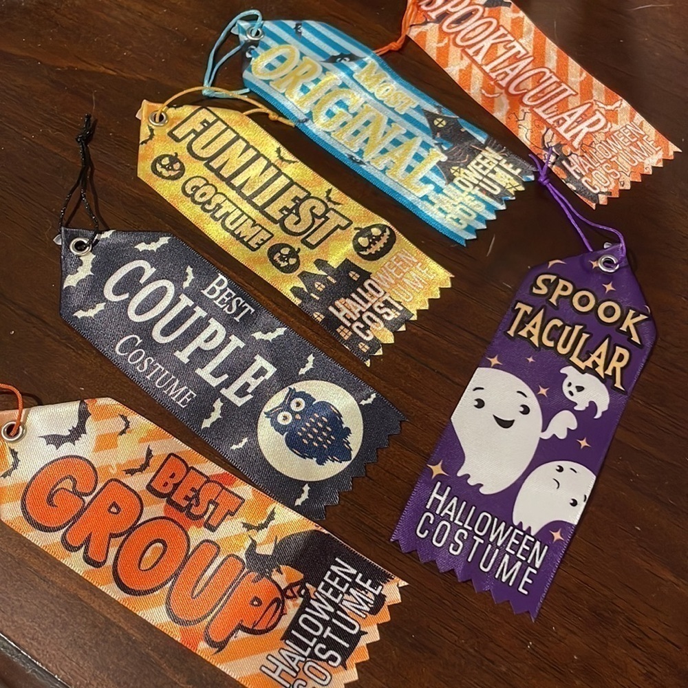 Halloween Costume Ribbons 👻🎃 Set of 6